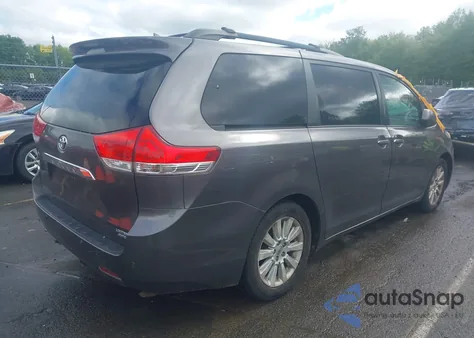 2011 Toyota Sienna Limited from USA, damaged, VIN 5TDDK3DC0BS006768